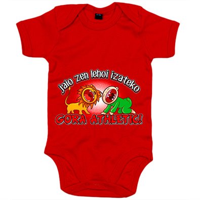 Body bebé Gora Athletic niño y león