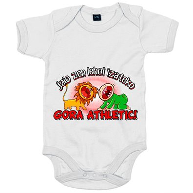 Body bebé ilustración niños leones del Athletic
