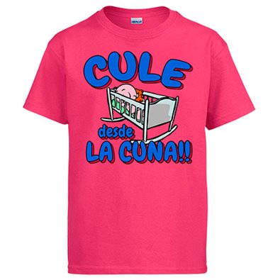 Camiseta Culé desde la cuna para aficionado al fútbol Barcelona