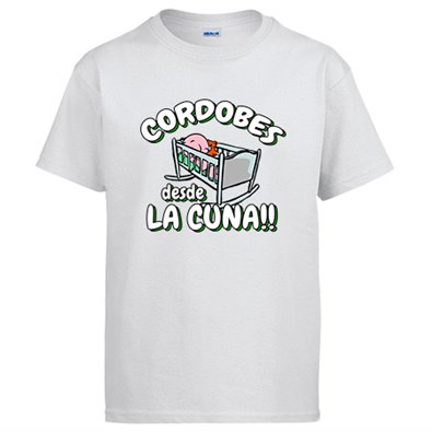 Camiseta Cordobés desde la cuna para aficionado al fútbol