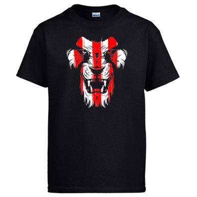 Camiseta Athletic león cara colores Bilbao