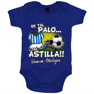 Body bebé De tal palo tal astilla Málaga fútbol