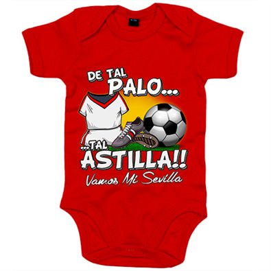 Body bebé De tal palo tal astilla Sevilla fútbol