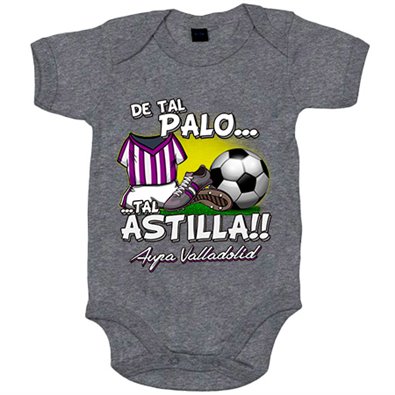 Body bebé De tal palo tal astilla Valladolid fútbol