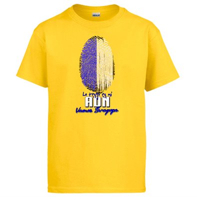 Camiseta lo tengo en mi ADN futbolero de del Zaragoza para aficionado al fútbol