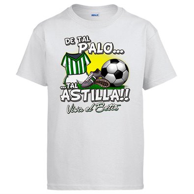 Camiseta De tal palo tal astilla para bético aficionado al fútbol