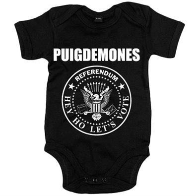 Body bebé Referèndum Catalunya Puigdemones