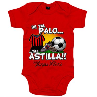 Body bebé de tal palo tal astilla Reus fútbol
