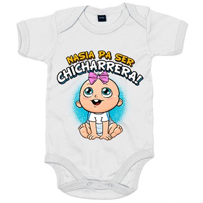 Body bebé nacida para ser Chicharrera para aficionada al fútbol de Tenerife