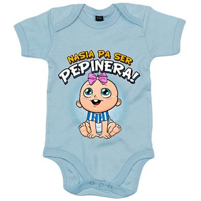 Body bebé nacida para ser Pepinera Leganés fútbol