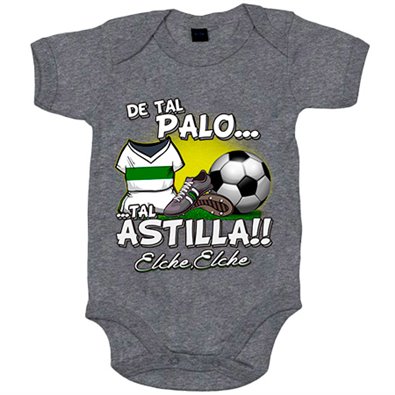Body bebé de tal palo tal astilla Elche fútbol
