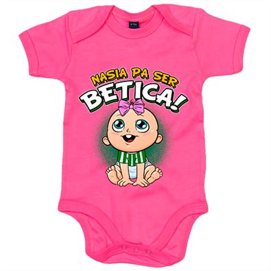 Body bebé nacida para ser Bética Betis fútbol