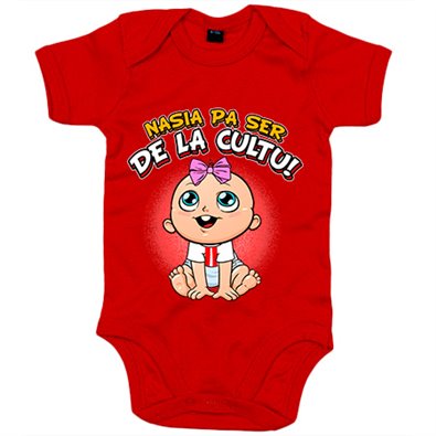 Body bebé nacida para ser de la Cultu Leonesa fútbol