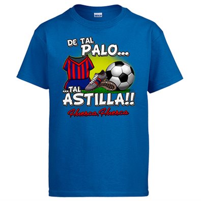 Camiseta de tal palo tal astilla de Huesca para aficionado al fútbol