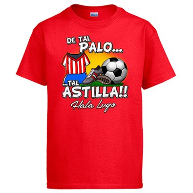 Camiseta de tal palo tal astilla de Lugo para aficionado al fútbol