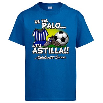Camiseta de tal palo tal astilla de Lorca para aficionado al fútbol