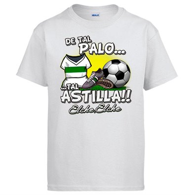 Camiseta de tal palo tal astilla de Elche para aficionado al fútbol