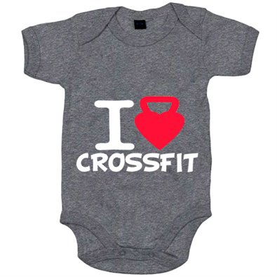 Body bebé I Love Crossfit