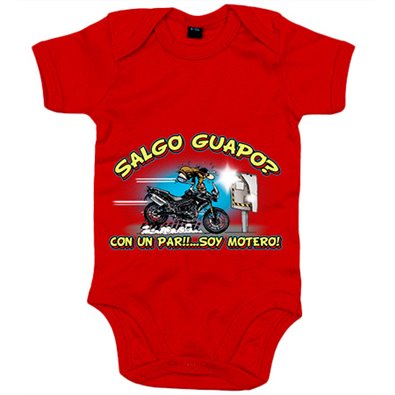 Body bebé Salgo guapo Radar con un par soy motero