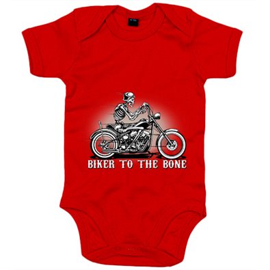 Body bebé para moteros Biker To The Bone