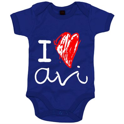 Body bebé I Love avi