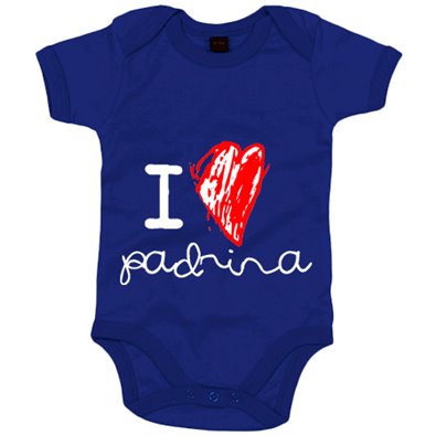 Body bebé I Love padrina