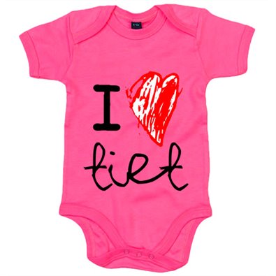 Body bebé I Love tiet