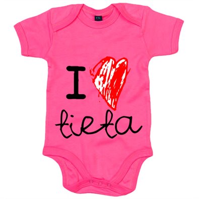 Body bebé I Love tieta