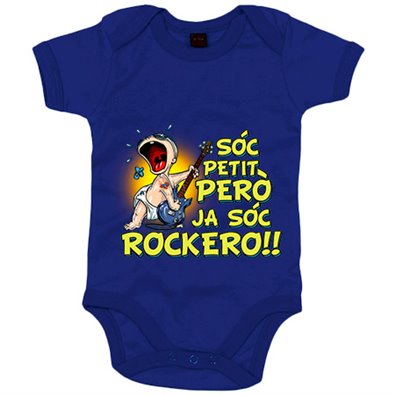 Body bebé Sóc petit però ja sóc rockero