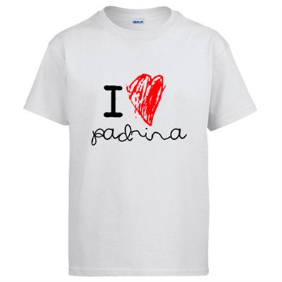Camiseta I Love padrina