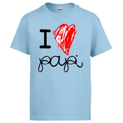 Camiseta I Love papi