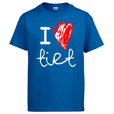 Camiseta I Love tiet