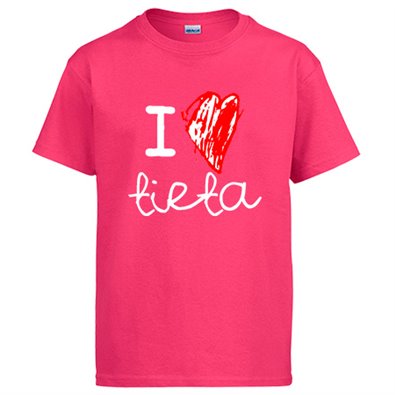 Camiseta I Love tieta