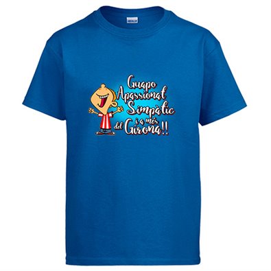 Camiseta Apassionat simpàtic i a mès del Girona