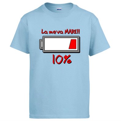 Camiseta La meva mare bateria esgotada