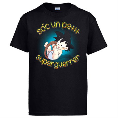 Camiseta Goku sóc un petit superguerrer