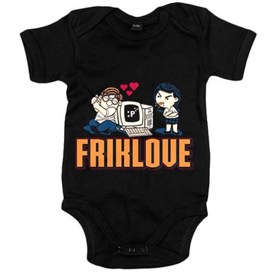 Body bebé Friklove regalo amor frikis