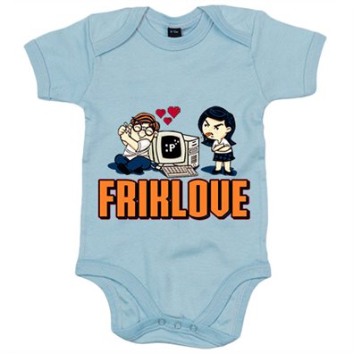 Body bebé Friklove regalo amor frikis