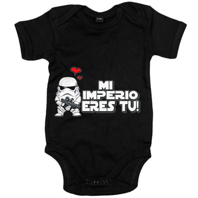 Body bebé Star Wars mi imperio eres tu regalo amor friki