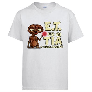 Camiseta esta es mi Tia y mola mucho parodia friki extraterrestre