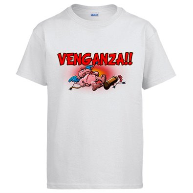 Camiseta Venganza San Valentín amor odio