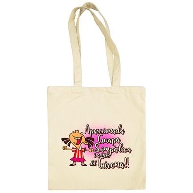 Bolsa de tela Apassionada guapa simpàtica i a més de Girona