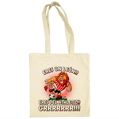 Bolsa de tela Athletic eres un león Bilbao