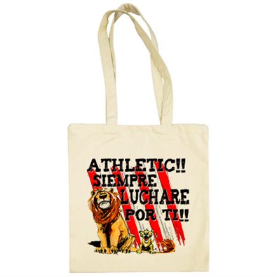 Bolsa de tela Athletic siempre luchare por ti