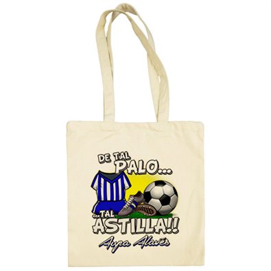 Bolsa de tela De tal palo tal astilla Alaves fútbol