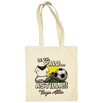 Bolsa de tela De tal palo tal astilla Albacete fútbol