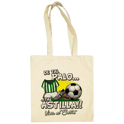 Bolsa de tela De tal palo tal astilla Betis fútbol