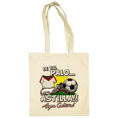 Bolsa de tela de tal palo tal astilla Cultural Leonesa Cultu