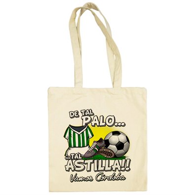 Bolsa de tela De tal palo tal astilla Córdoba fútbol