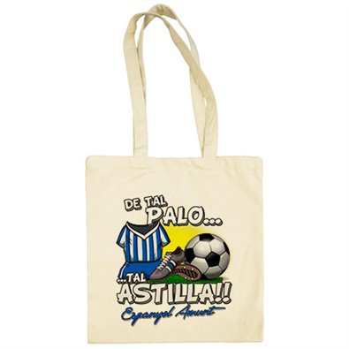 Bolsa de tela De tal palo tal astilla Espanyol fútbol